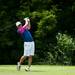 Caleb Wittig tees off in the Ann Arbor City Golf Championship on Sunday, July 21. Daniel Brenner I AnnArbor.com